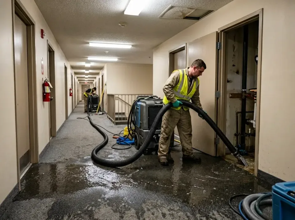 multi-unit-apartment-hallway-f-005 — frequently asked questions, Emergency Burst Pipe Water Extraction & Removal in Panama C…